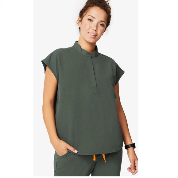Figs Tops Figs Moss Rafaela Scrub Top Poshmark